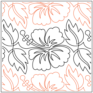 Deb's Hibiscus Petite Pantograph