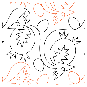 Mary's Funky Chicken Pantograph