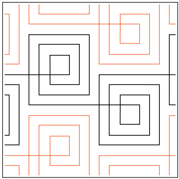Checkered Plaid Pantograph