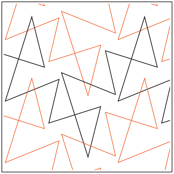 Tangled Pennants Pantograph