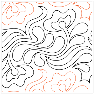 Benay's Blooming Feathers Pantograph