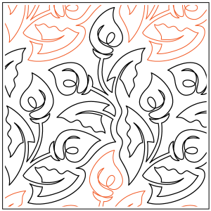 Willow Leaf's Calla Lily Pantograph