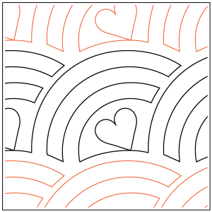 Baptist Heart Fan Pantograph