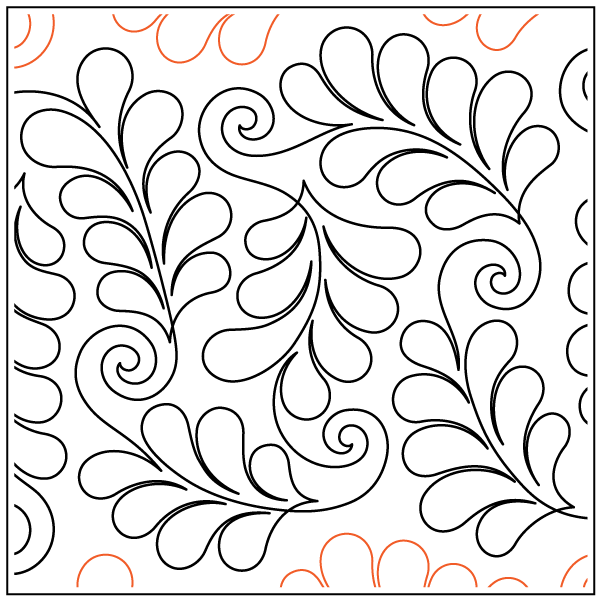 Timeless's Feathered Curls Pantograph
