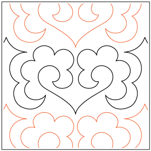 Bloomin' Hearts Pantograph
