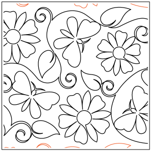 Butterfly Blossoms Pantograph