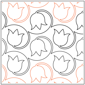 Curling Tulips Pantograph