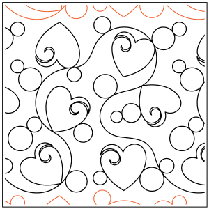 Hearts Go Round Pantograph