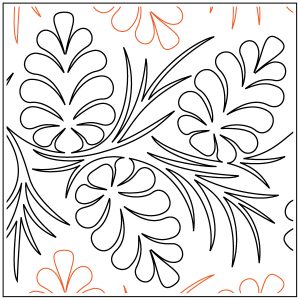 Maureen's Pine Boughs - Border Pantograph