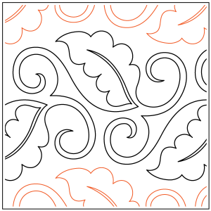 Willow Leaf's Fall Foliage Pantograph