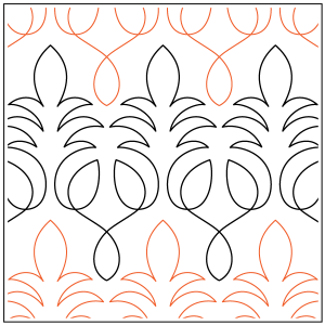 Willow Leaf's Tapestry Too Pantograph