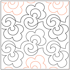 1970's Paisley Pantograph